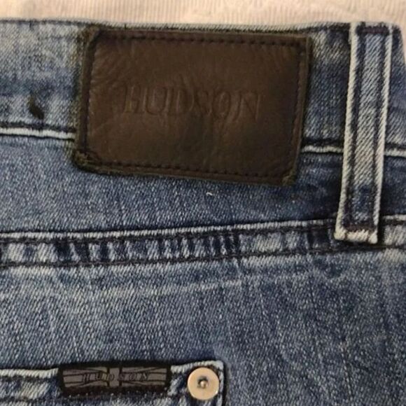 Hudson The Broderick Slouchy Skinny Zipper Constructed Jeans Men's 42 - Picture 9 of 14